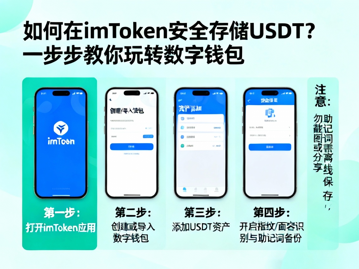 如何在imToken安全存储USDT？一步步教你玩转数字钱包