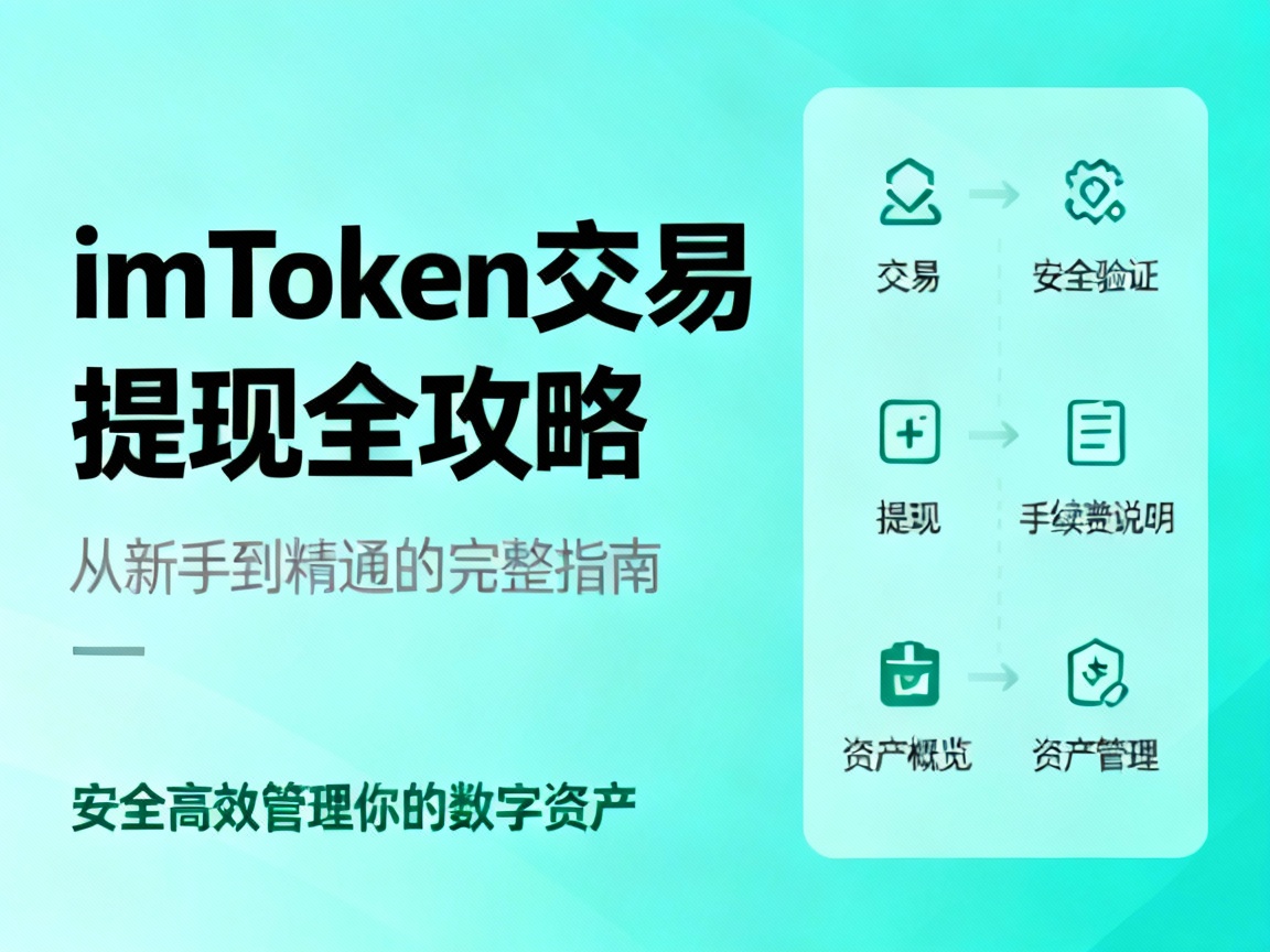 imToken 交易提现全攻略，从新手到精通的完整指南，安全高效管理你的数字资产