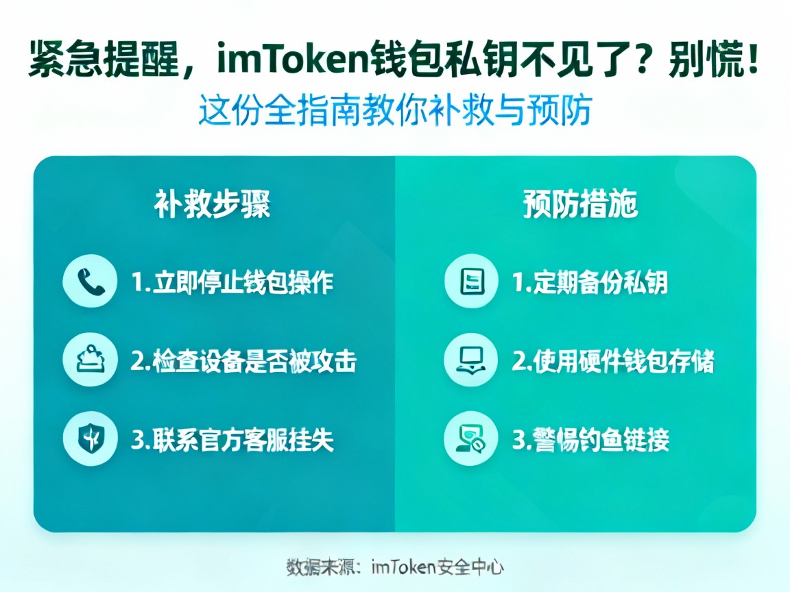 紧急提醒，imToken钱包私钥不见了？别慌！这份全指南教你补救与预防