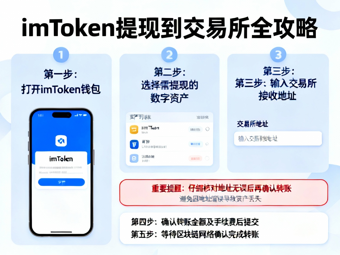 imToken提现到交易所全攻略，手把手教你安全转账，避免踩坑