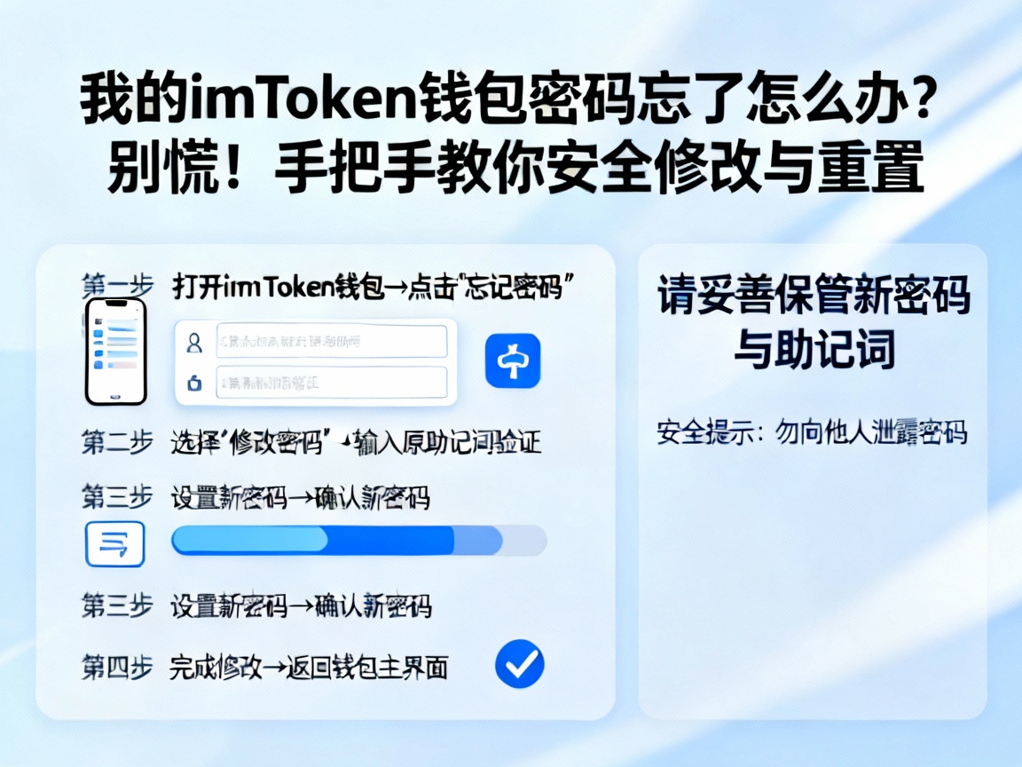 我的imToken钱包密码忘了怎么办？别慌！手把手教你安全修改与重置