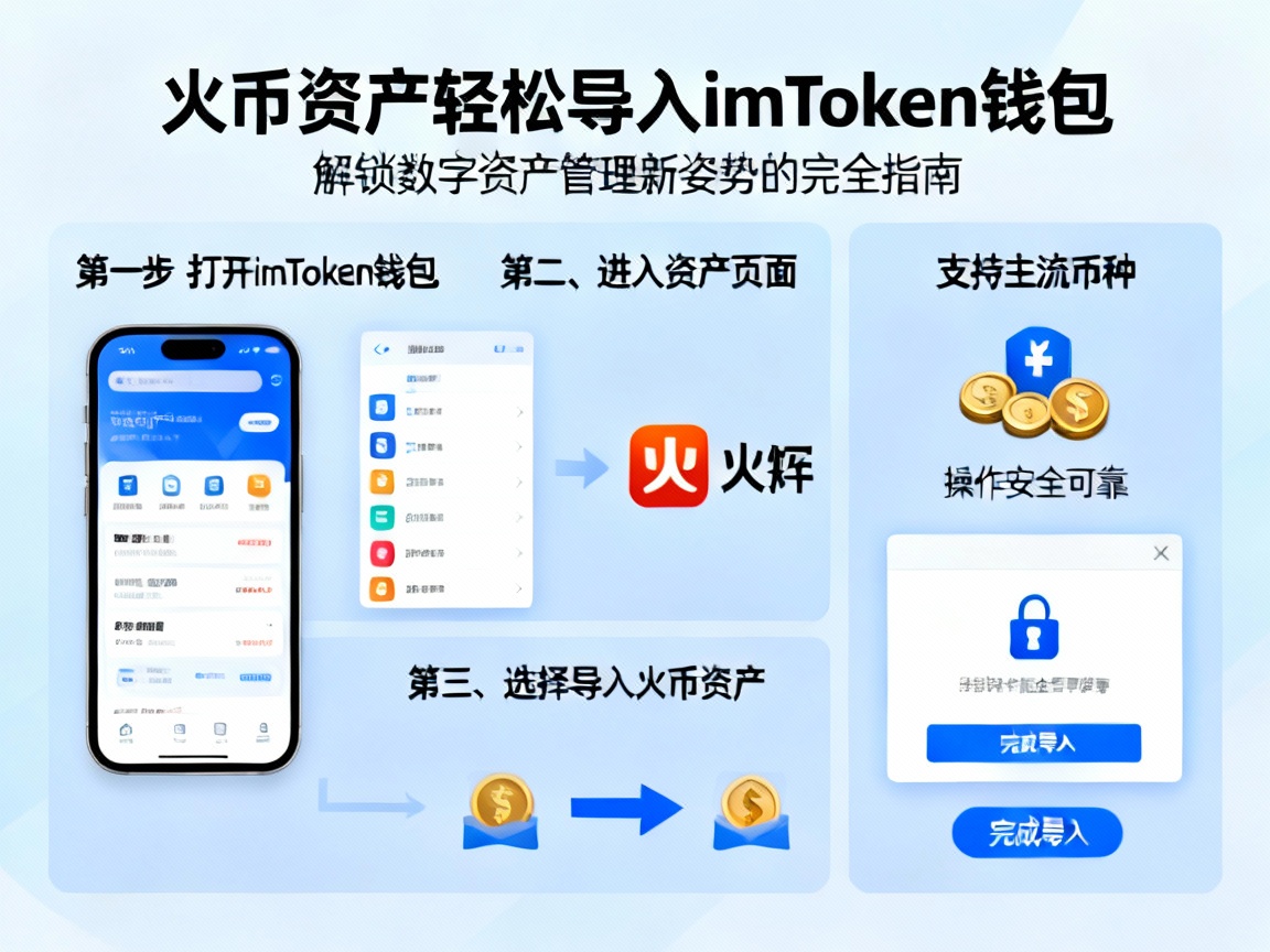 火币资产轻松导入imToken钱包，一篇解锁数字资产管理新姿势的完全指南
