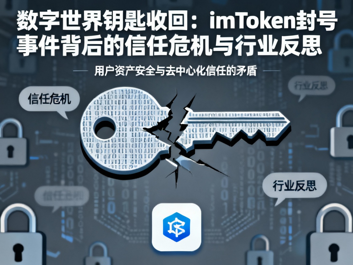 当数字世界的钥匙被收回，imToken封号事件背后的信任危机与行业反思