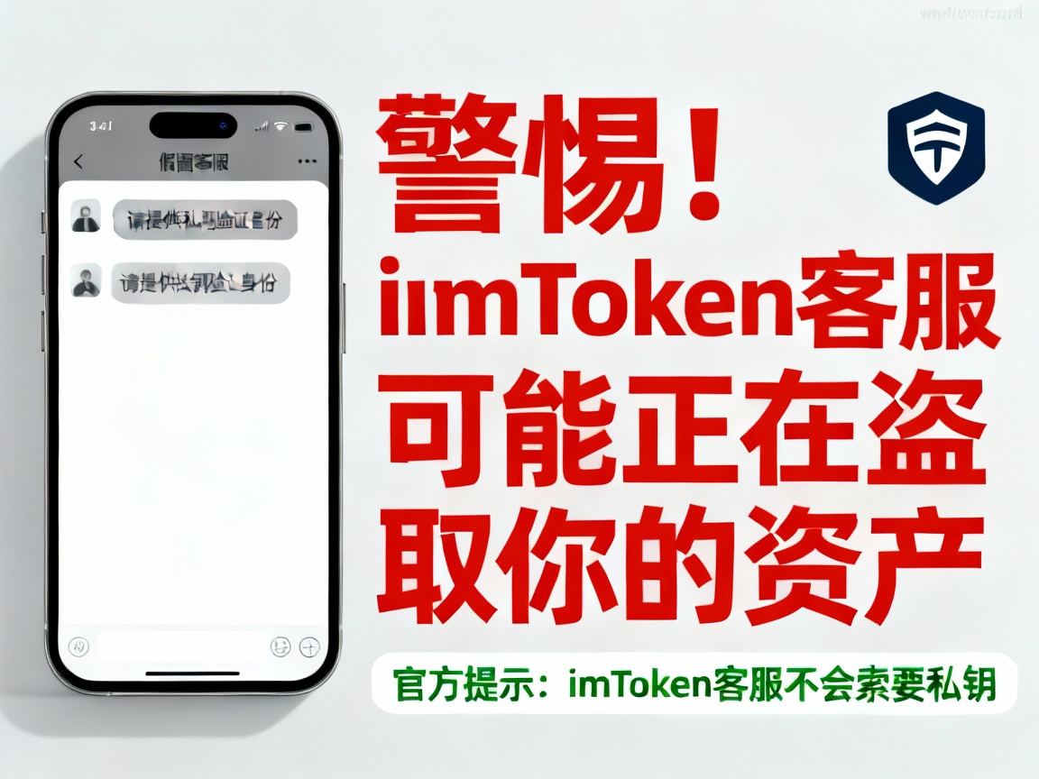 警惕！你的imToken客服可能正在盗取你的资产，一次与官方零距离的沟通警示