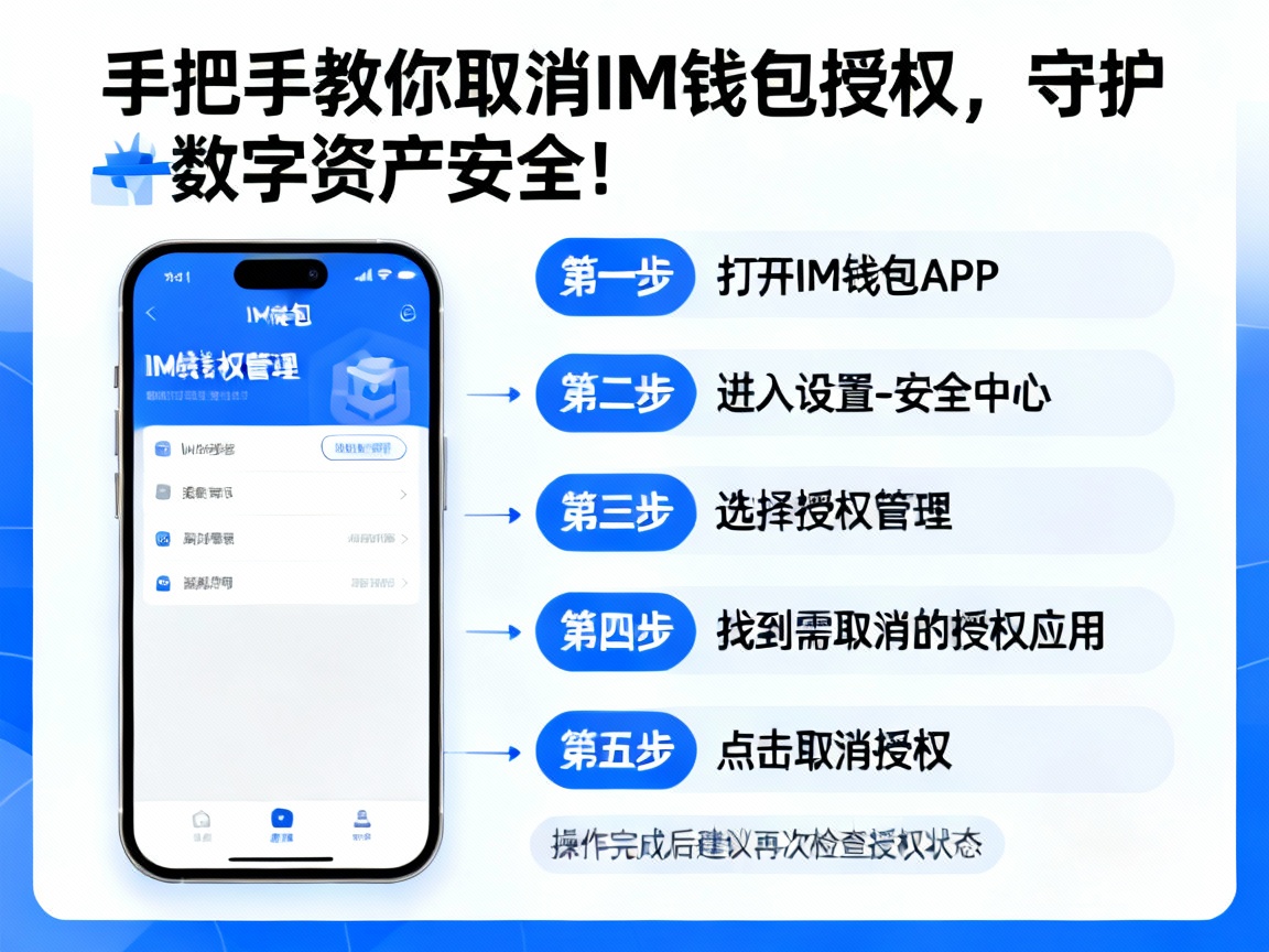 手把手教你取消IM钱包授权，守护数字资产安全！