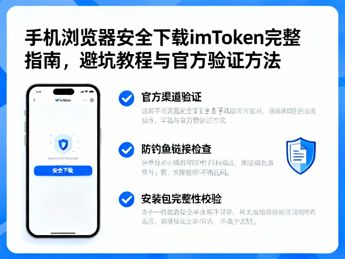 手机浏览器安全下载imToken完整指南，避坑教程与官方验证方法