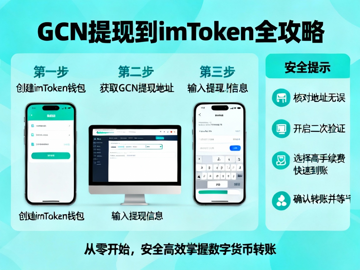 GCN 提现到 imToken 全攻略，从零开始，安全高效掌握数字货币转账