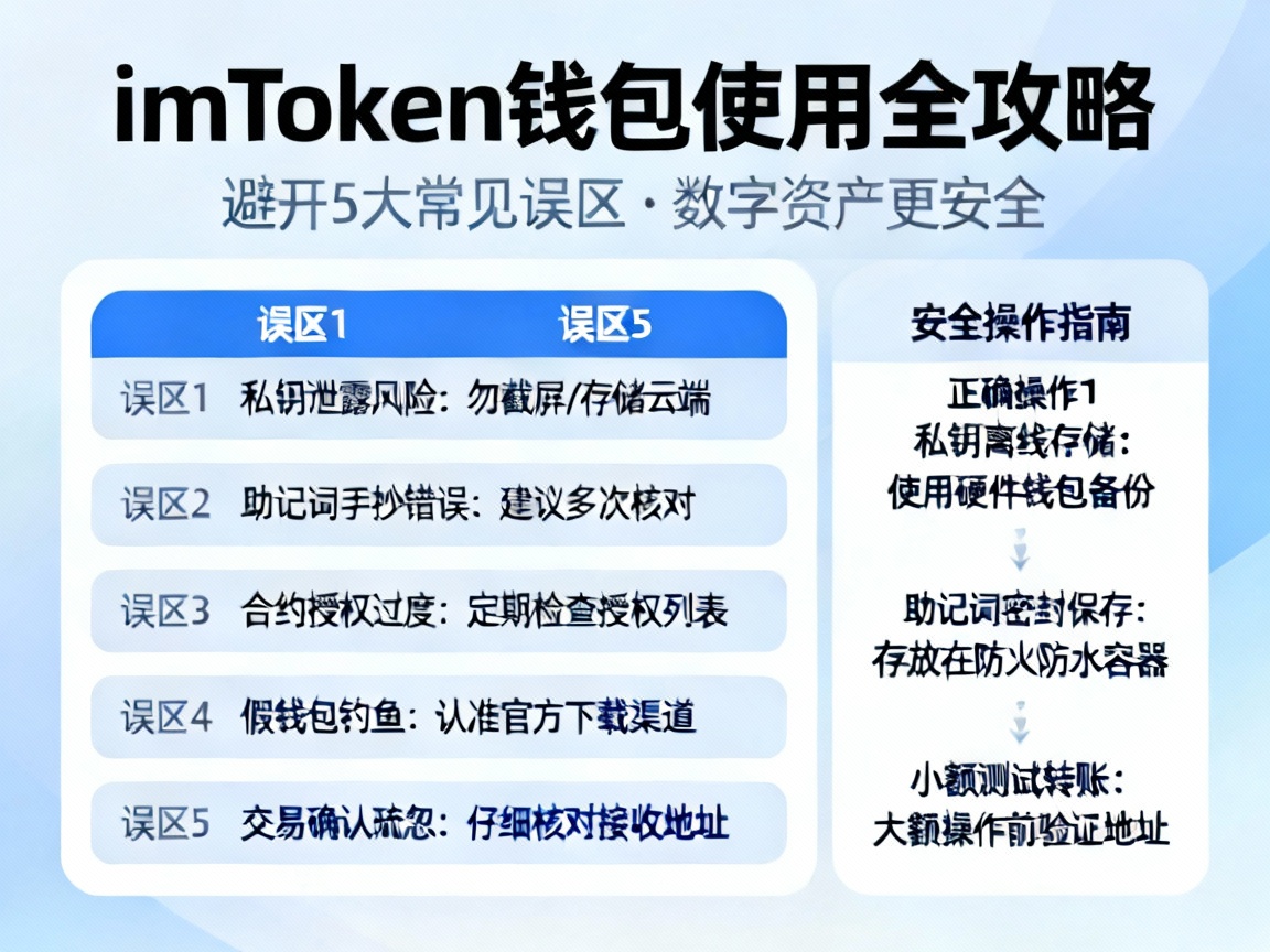 imToken钱包使用全攻略，避开5大常见误区，让你的数字资产更安全