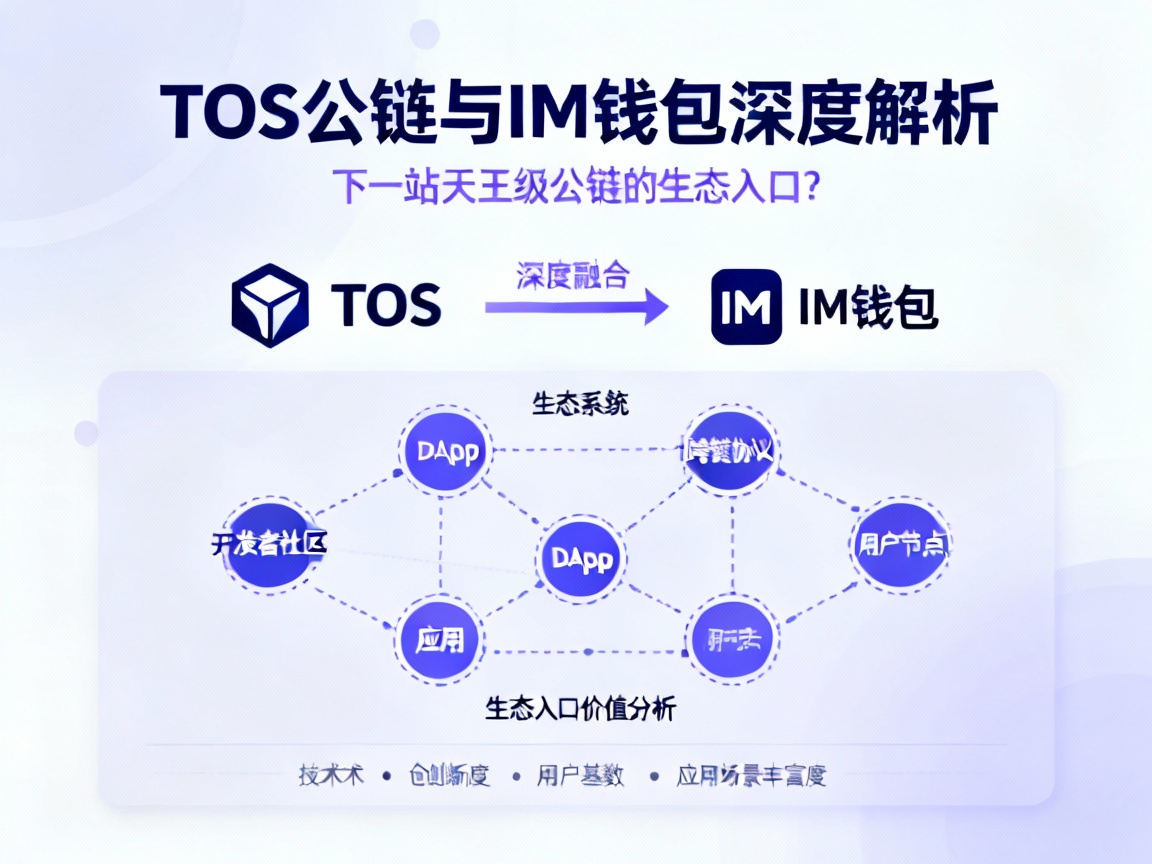 TOS公链与IM钱包深度解析，下一站天王级公链的生态入口？