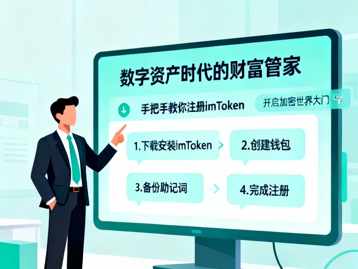数字资产时代的财富管家，手把手教你注册 imToken，开启加密世界大门