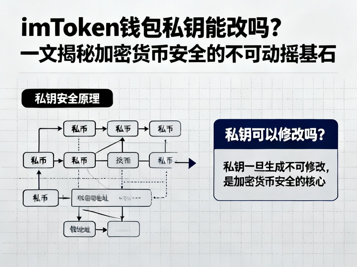 imToken钱包私钥能改吗？一文揭秘加密货币安全的不可动摇基石