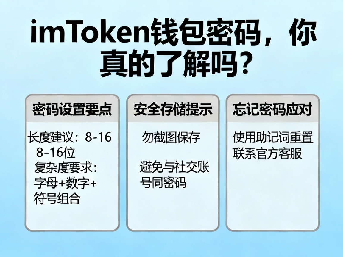 imToken钱包密码，你真的了解吗？