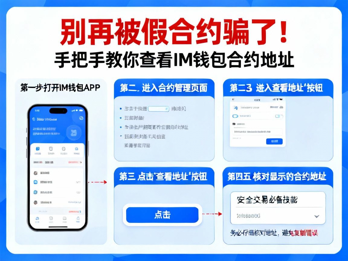 别再被假合约骗了！手把手教你查看IM钱包合约地址，安全交易必备技能