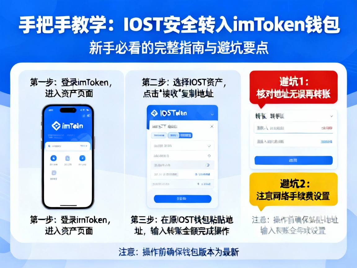 手把手教学，将IOST安全转入imToken钱包，新手必看的完整指南与避坑要点