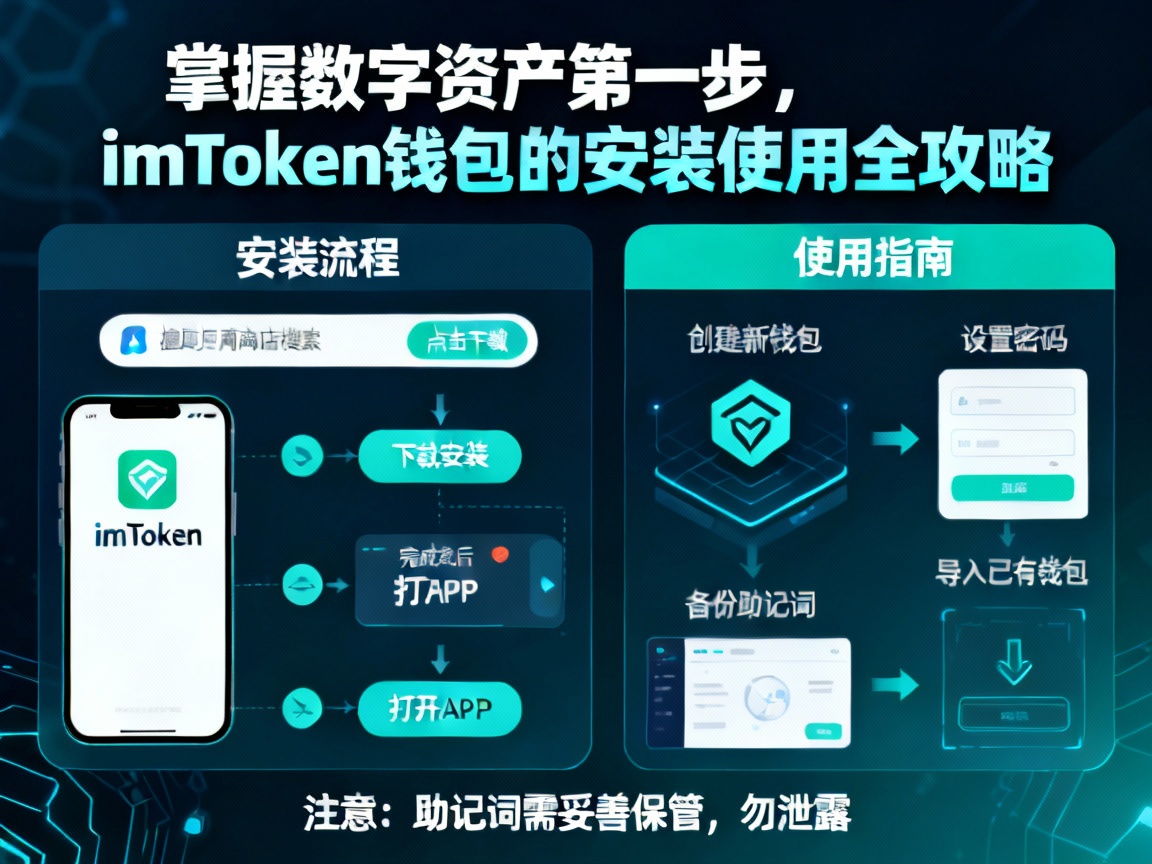 掌握数字资产第一步，imToken钱包的安装使用全攻略