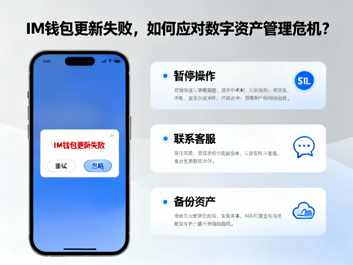 IM钱包更新失败，如何应对数字资产管理危机？