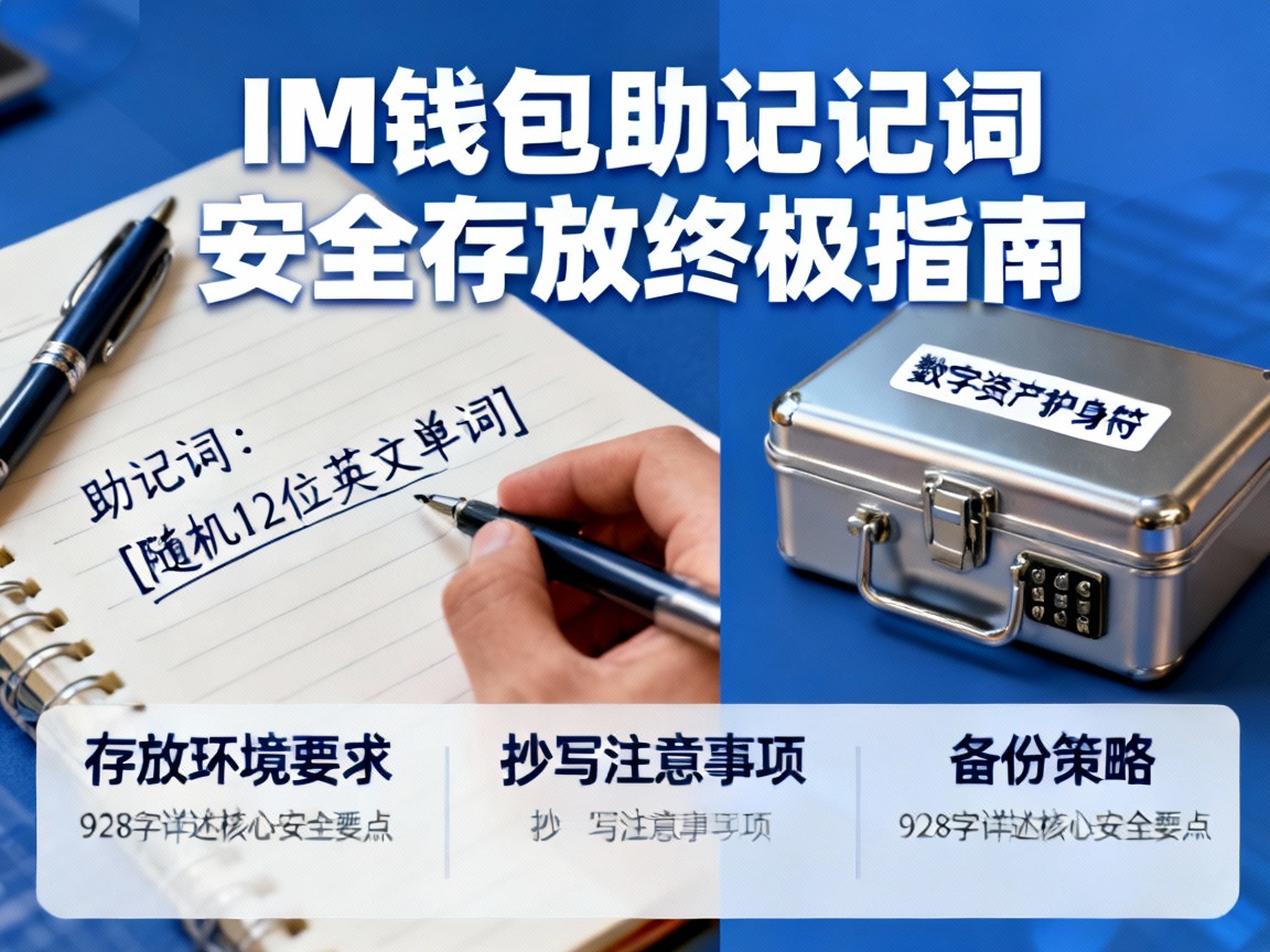 IM钱包助记词安全存放终极指南，928字详述你的数字资产护身符