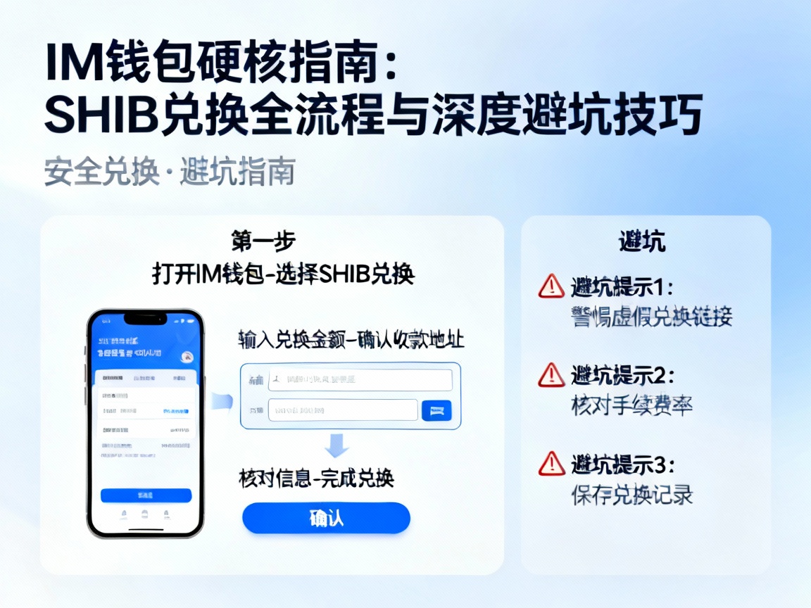 IM钱包硬核指南，SHIB兑换全流程与深度避坑技巧