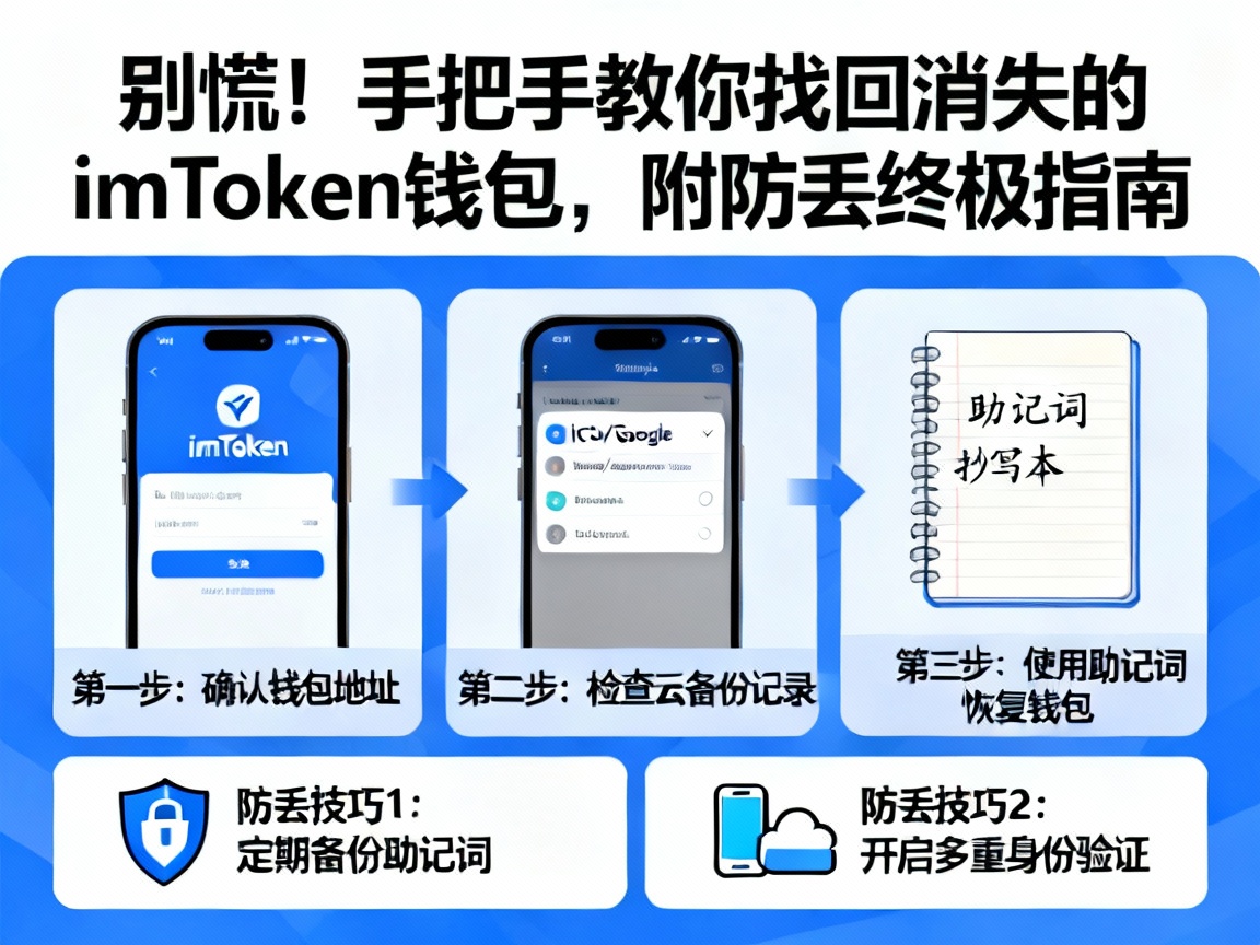 别慌！手把手教你找回消失的imToken钱包，附防丢终极指南