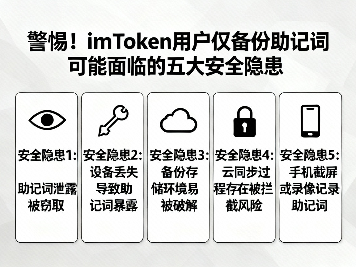 警惕！imToken用户仅备份助记词可能面临的五大安全隐患