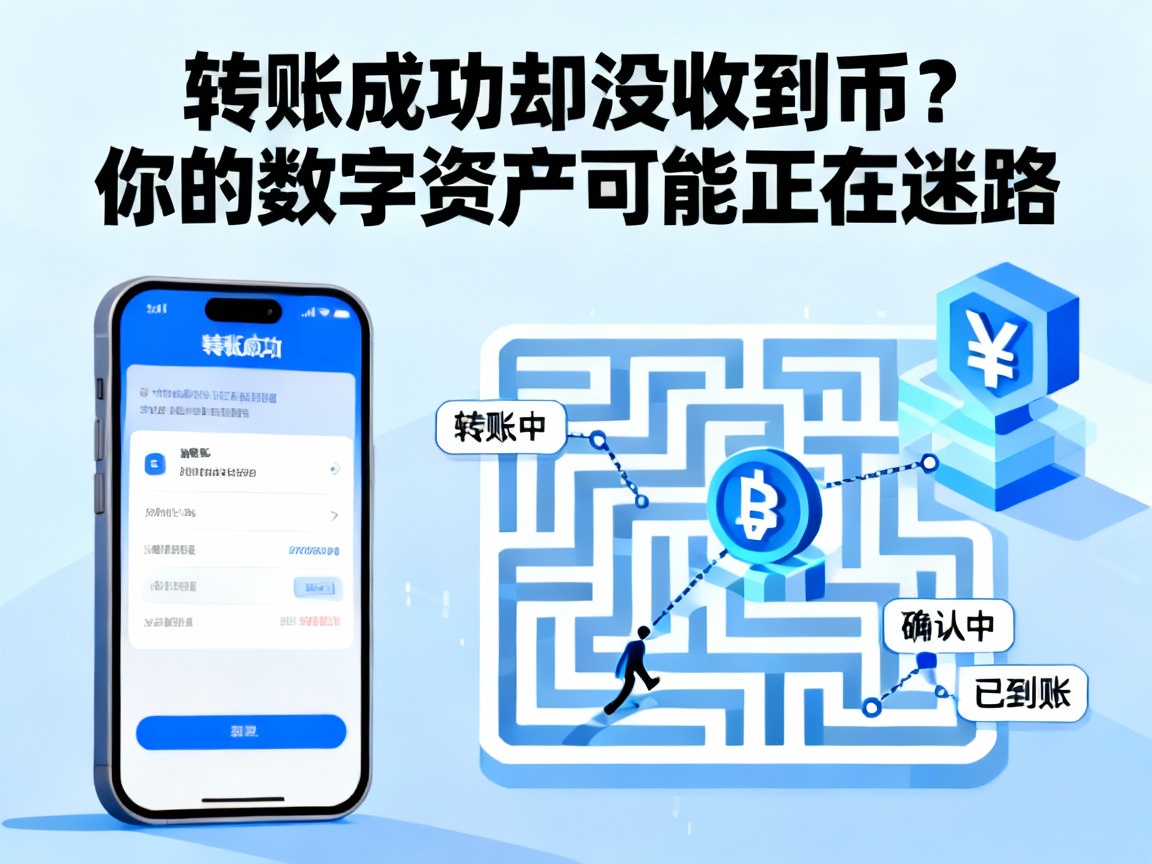 转账成功却没收到币？你的数字资产可能正在迷路