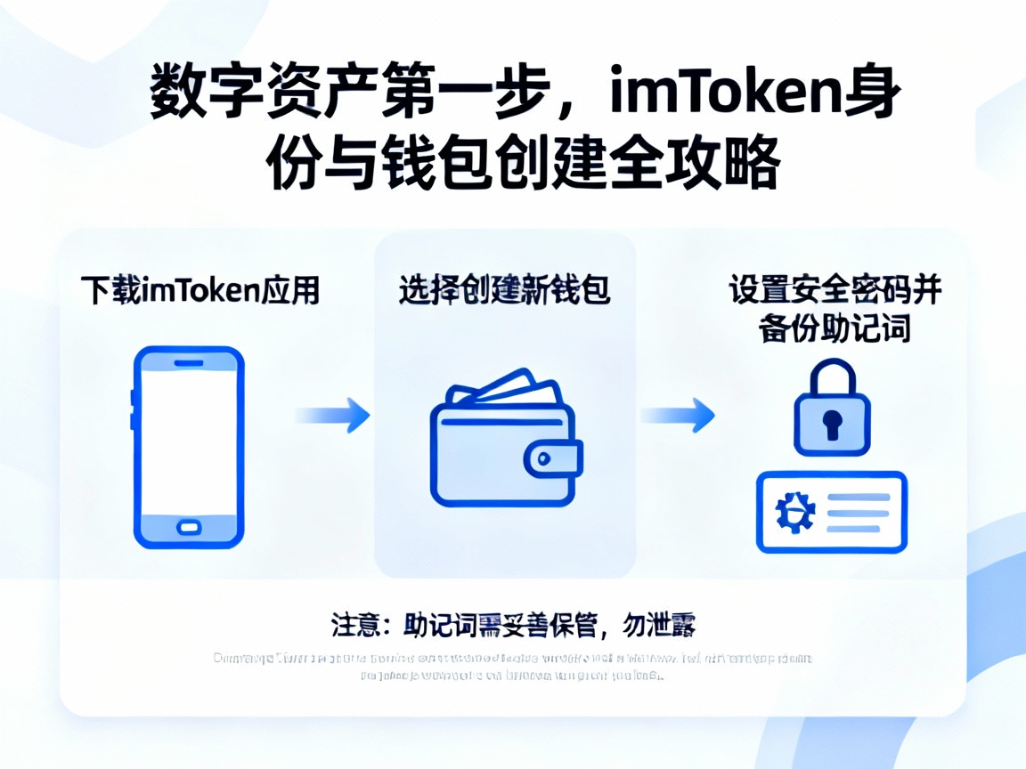 数字资产第一步，imToken身份与钱包创建全攻略