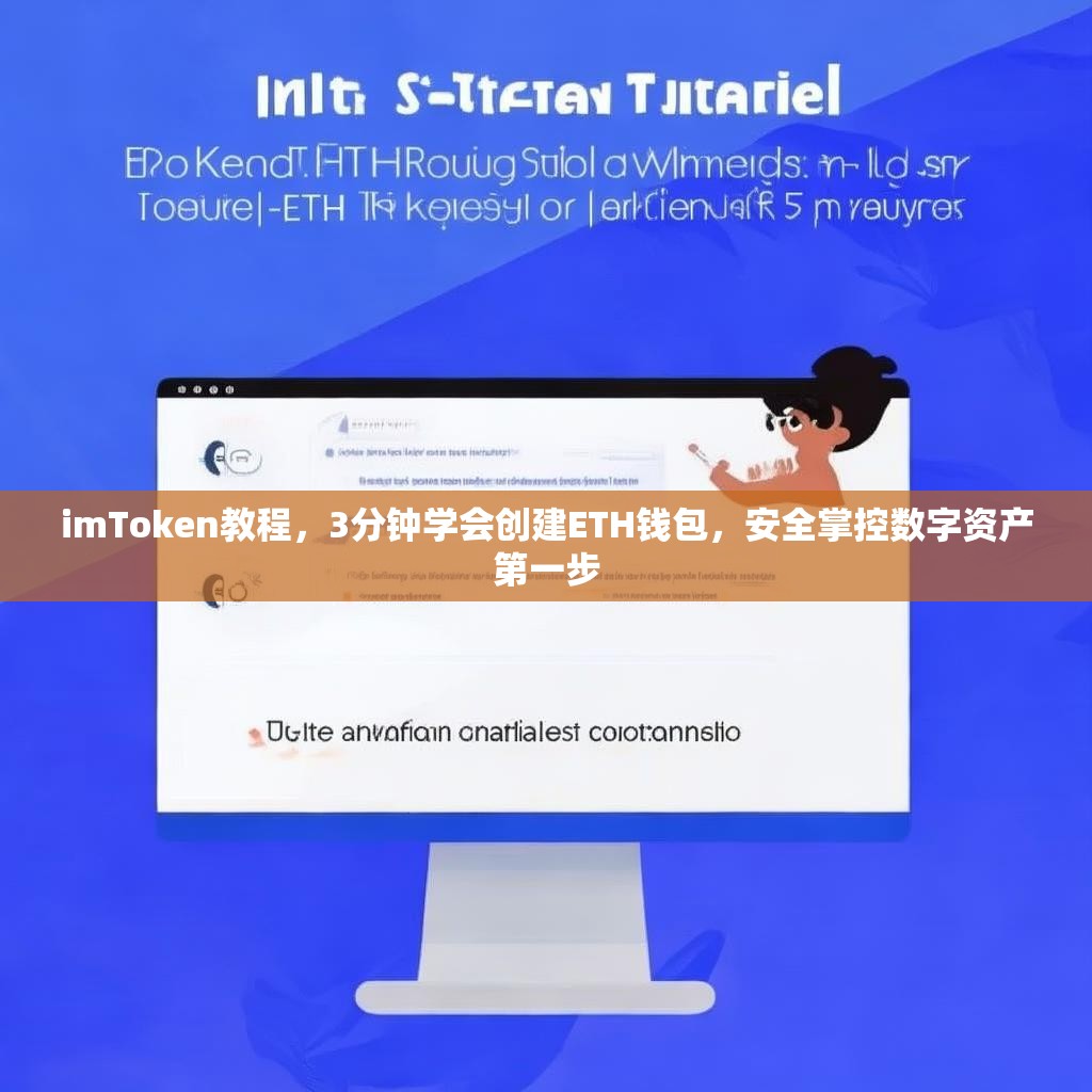 imToken教程，3分钟学会创建ETH钱包，安全掌控数字资产第一步