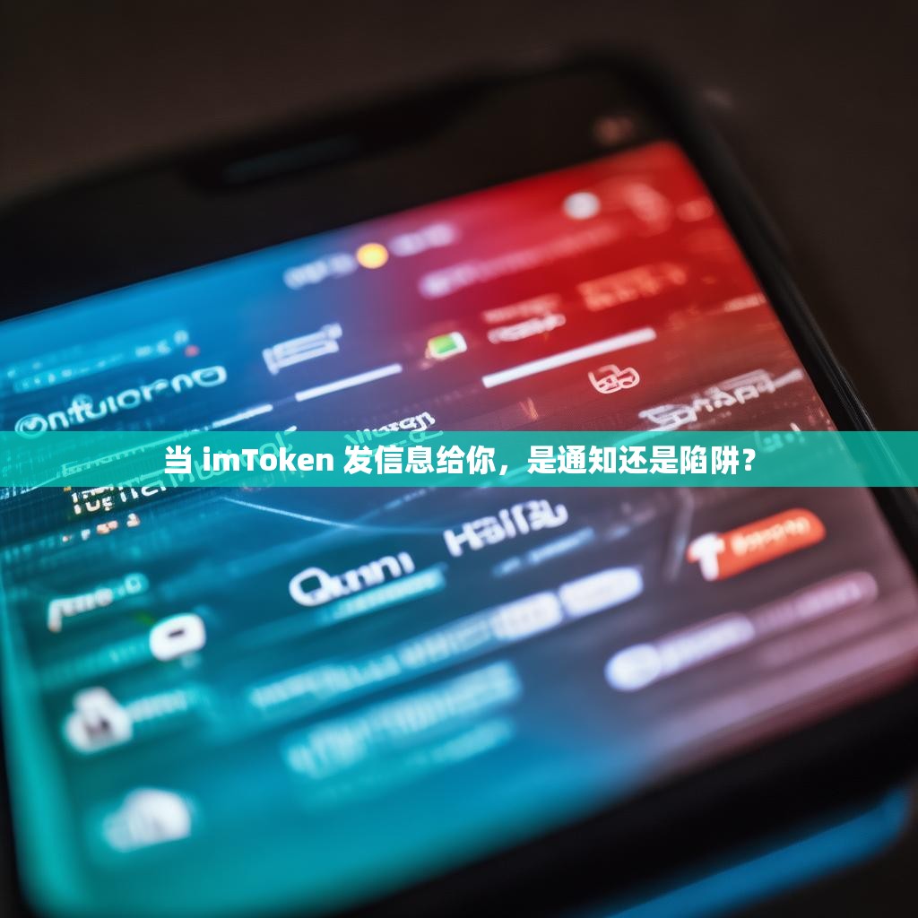 当 imToken 发信息给你，是通知还是陷阱？