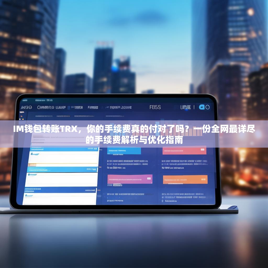 IM钱包转账TRX，你的手续费真的付对了吗？一份全网最详尽的手续费解析与优化指南