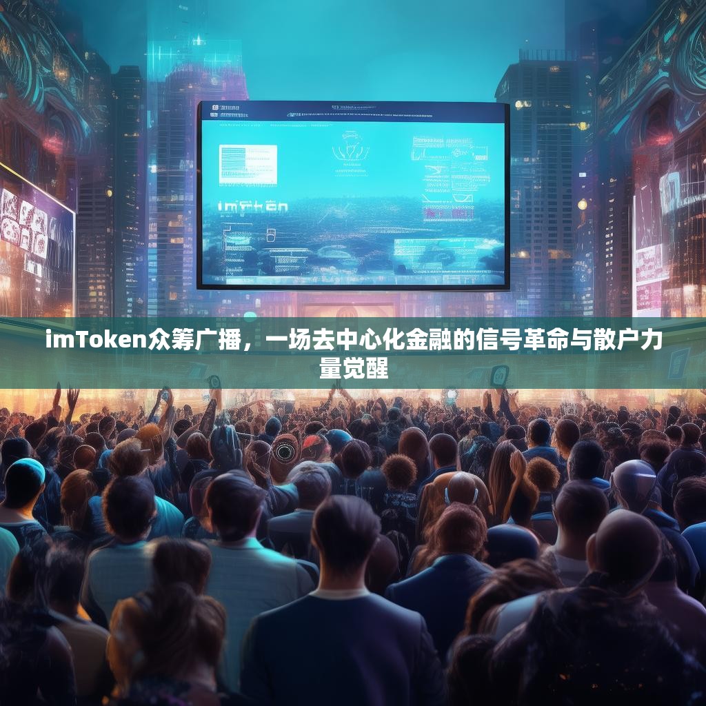 imToken众筹广播,一场去中心化金融的信号革命与散户力量觉醒 imToken众筹广播,一场去中心化金融的信号革命与散户力量觉醒