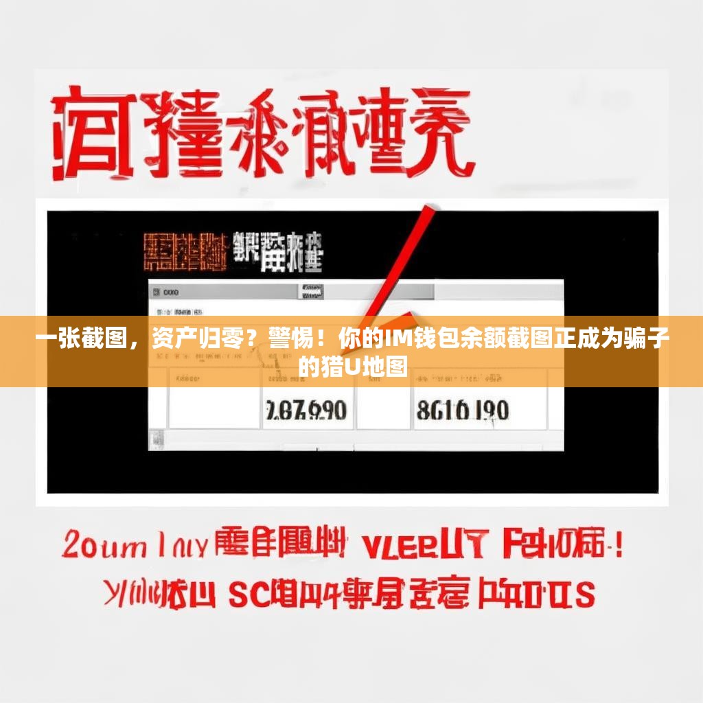 一张截图，资产归零？警惕！你的IM钱包余额截图正成为骗子的猎U地图