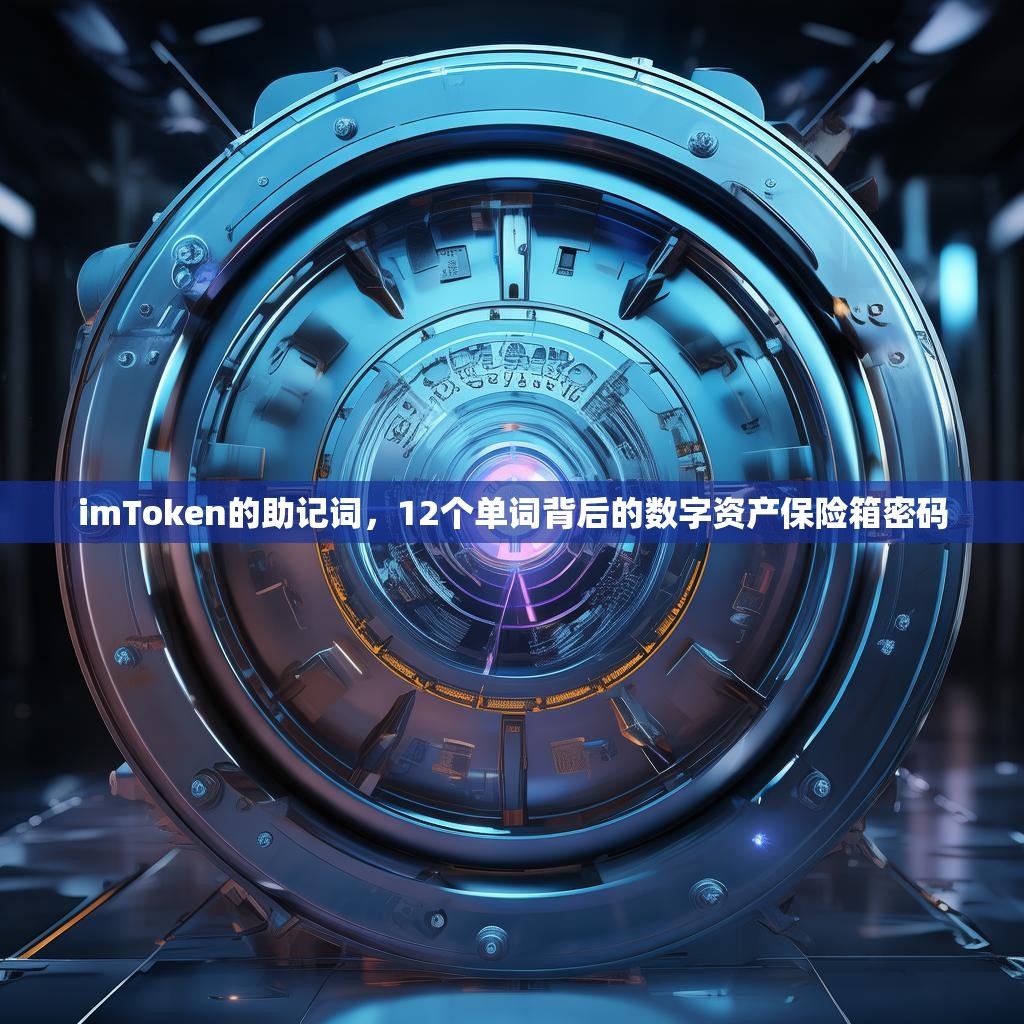 imToken的助记词，12个单词背后的数字资产保险箱密码