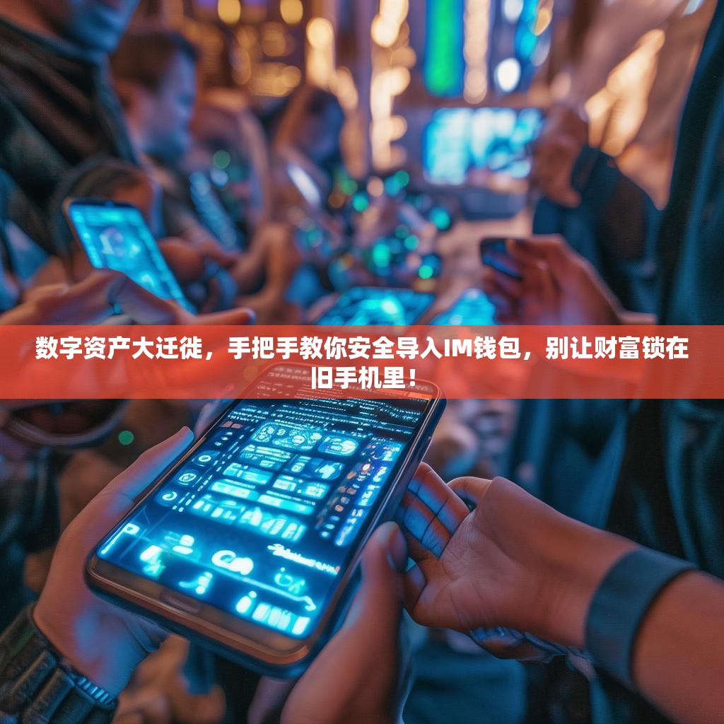 数字资产大迁徙，手把手教你安全导入IM钱包，别让财富锁在旧手机里！