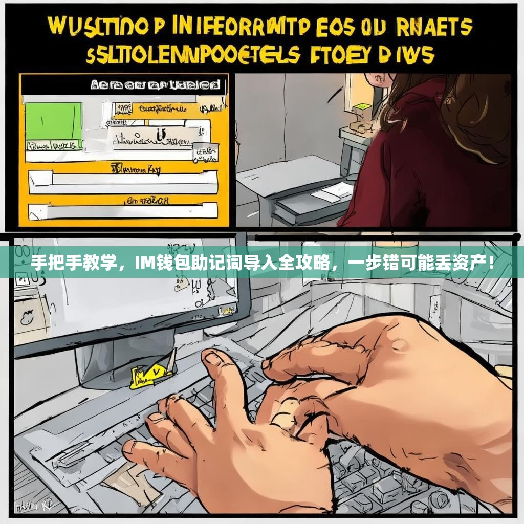 手把手教学，IM钱包助记词导入全攻略，一步错可能丢资产！