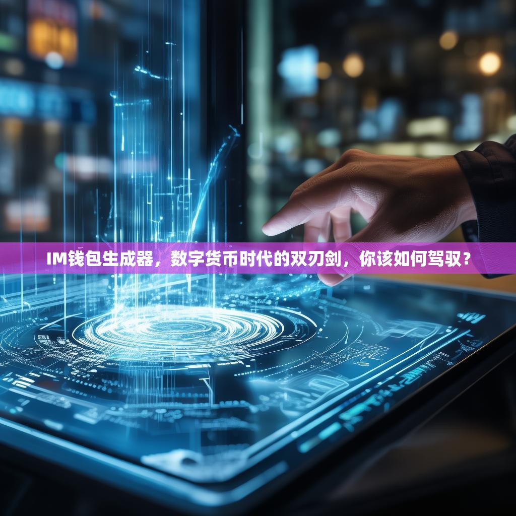 IM钱包生成器，数字货币时代的双刃剑，你该如何驾驭？