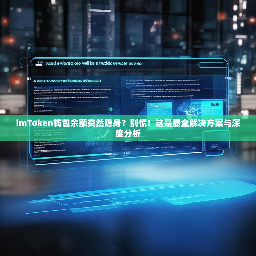 imToken钱包余额突然隐身？别慌！这是最全解决方案与深度分析