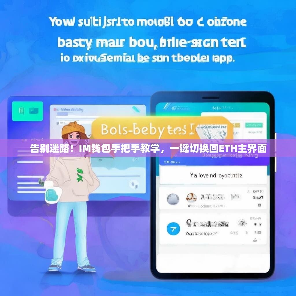 告别迷路！IM钱包手把手教学，一键切换回ETH主界面