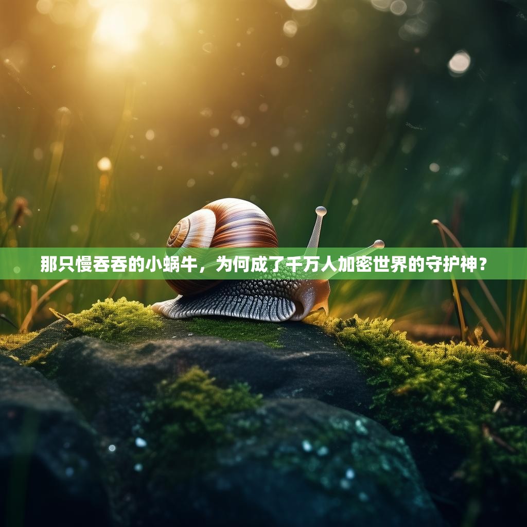 那只慢吞吞的小蜗牛，为何成了千万人加密世界的守护神？