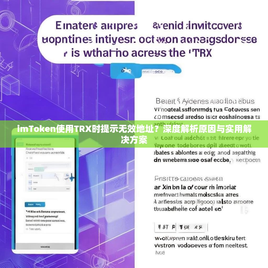imToken使用TRX时提示无效地址？深度解析原因与实用解决方案