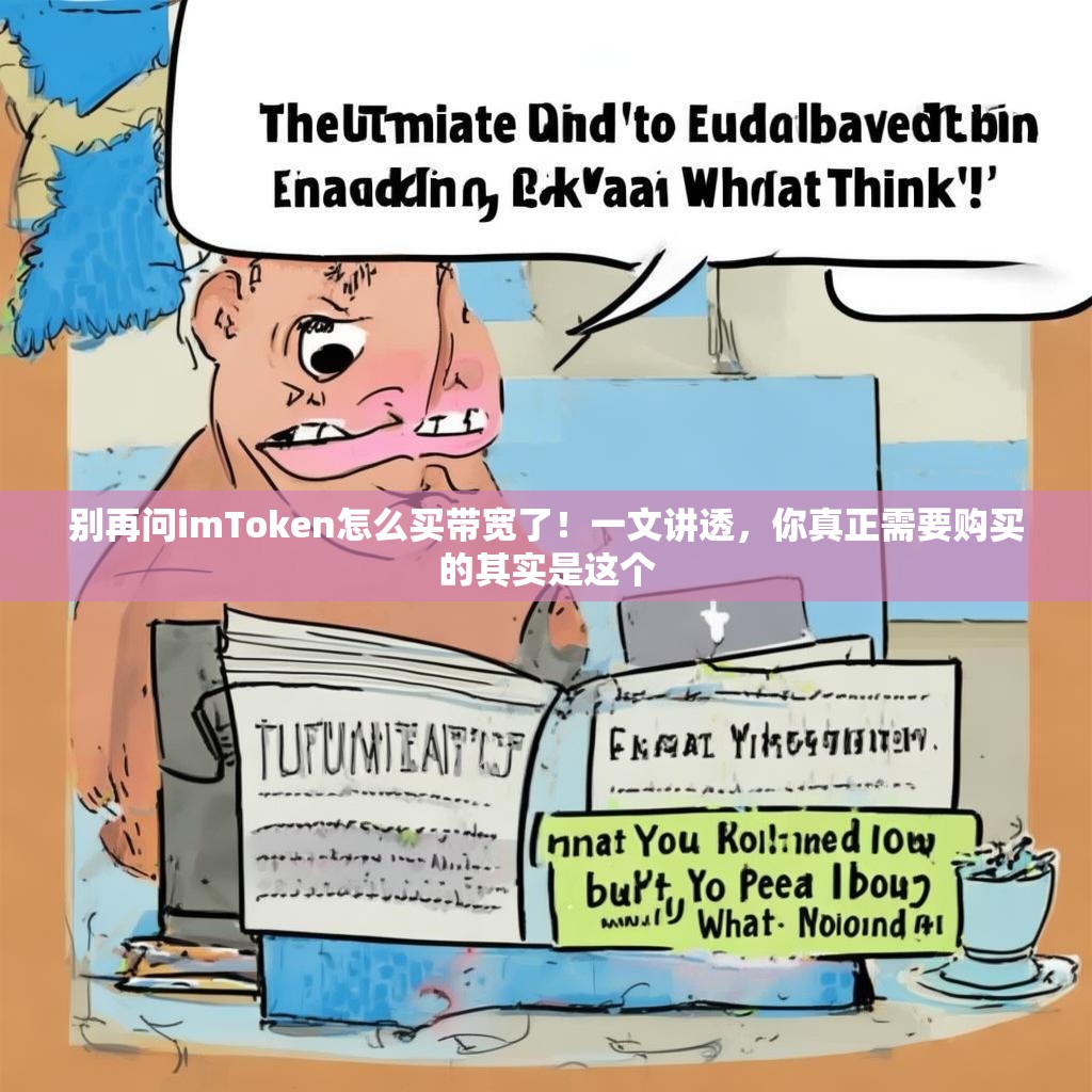 别再问imToken怎么买带宽了！一文讲透，你真正需要购买的其实是这个