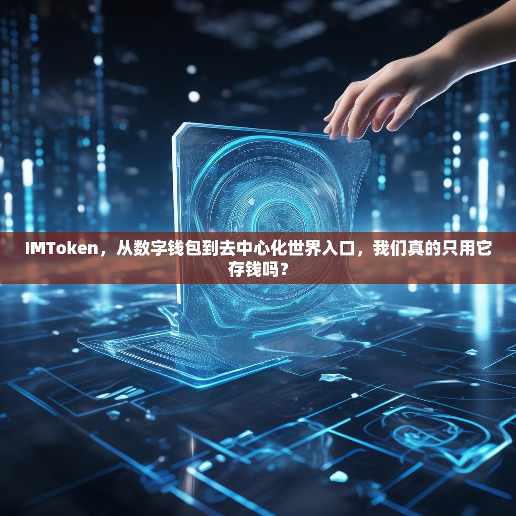 IMToken，从数字钱包到去中心化世界入口，我们真的只用它存钱吗？