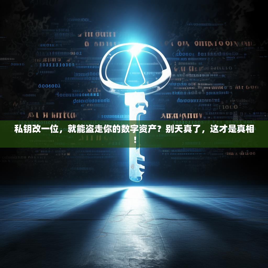 私钥改一位，就能盗走你的数字资产？别天真了，这才是真相！