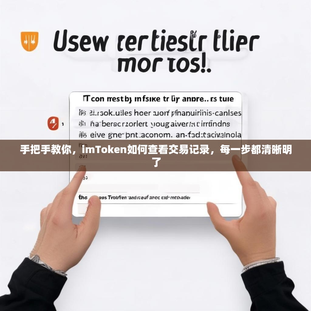 手把手教你，imToken如何查看交易记录，每一步都清晰明了