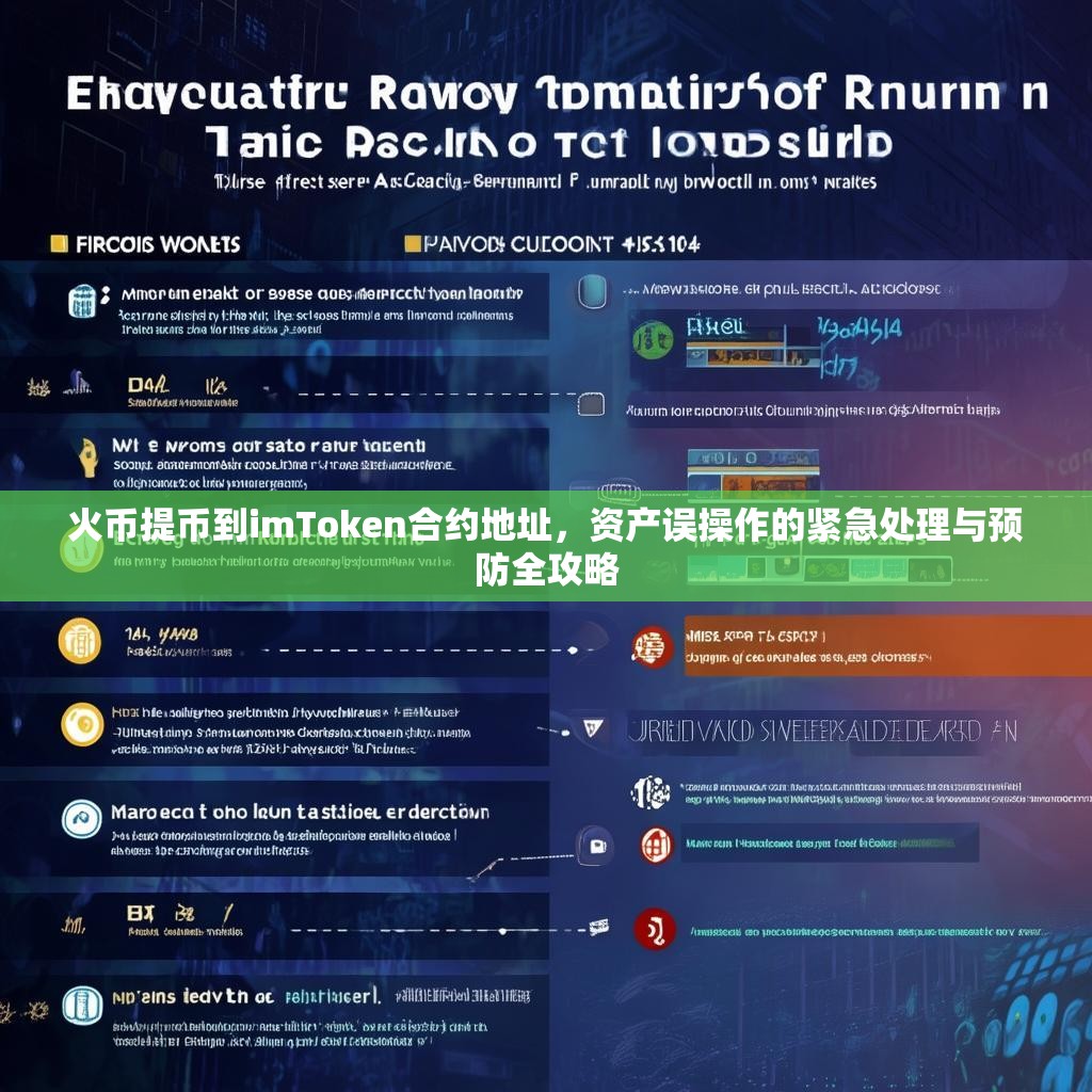 火币提币到imToken合约地址，资产误操作的紧急处理与预防全攻略