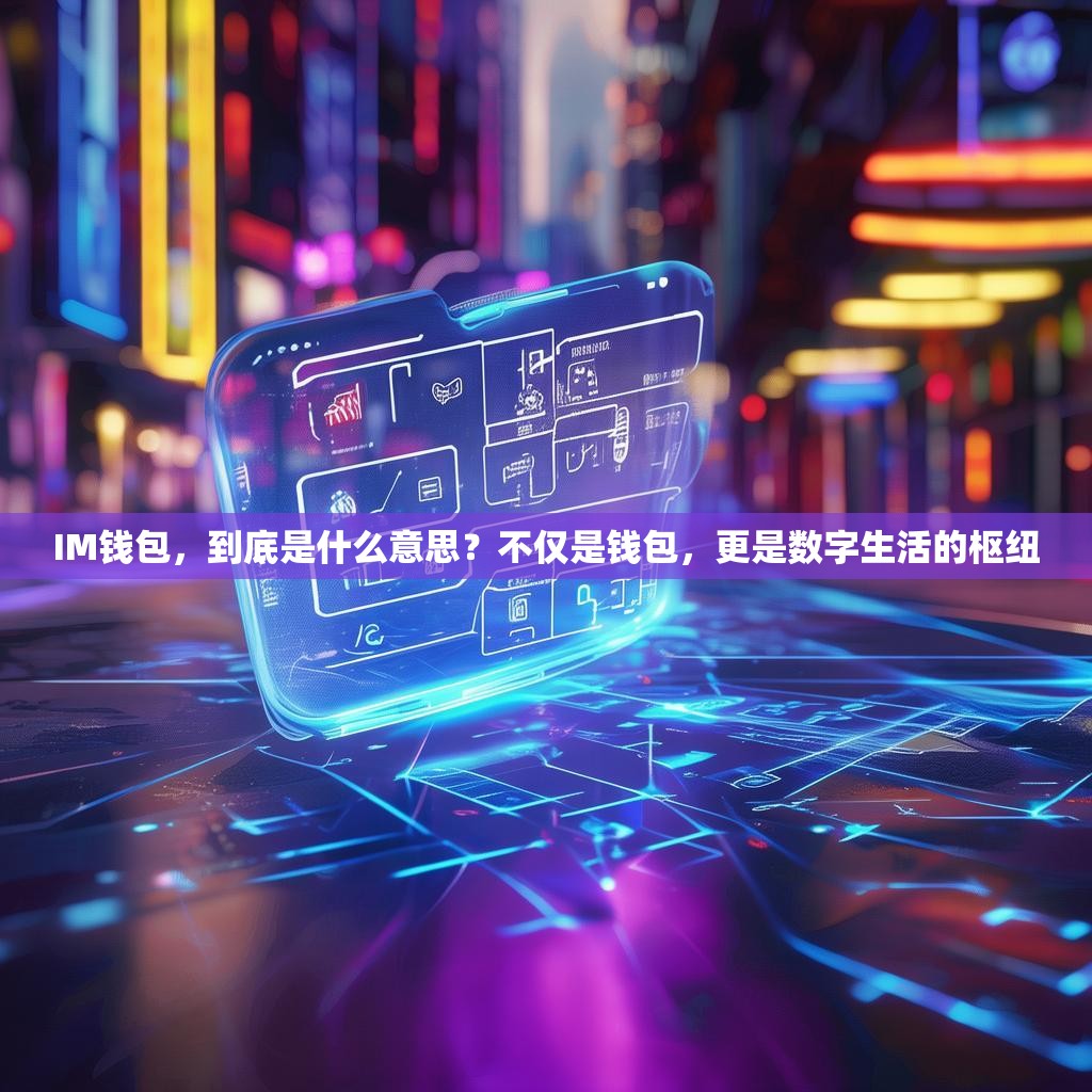IM钱包，到底是什么意思？不仅是钱包，更是数字生活的枢纽