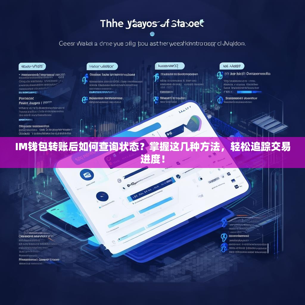 IM钱包转账后如何查询状态？掌握这几种方法，轻松追踪交易进度！