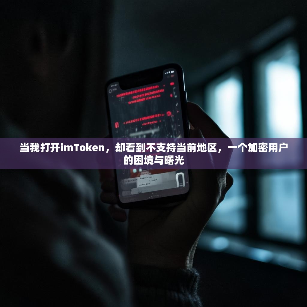 当我打开imToken，却看到不支持当前地区，一个加密用户的困境与曙光