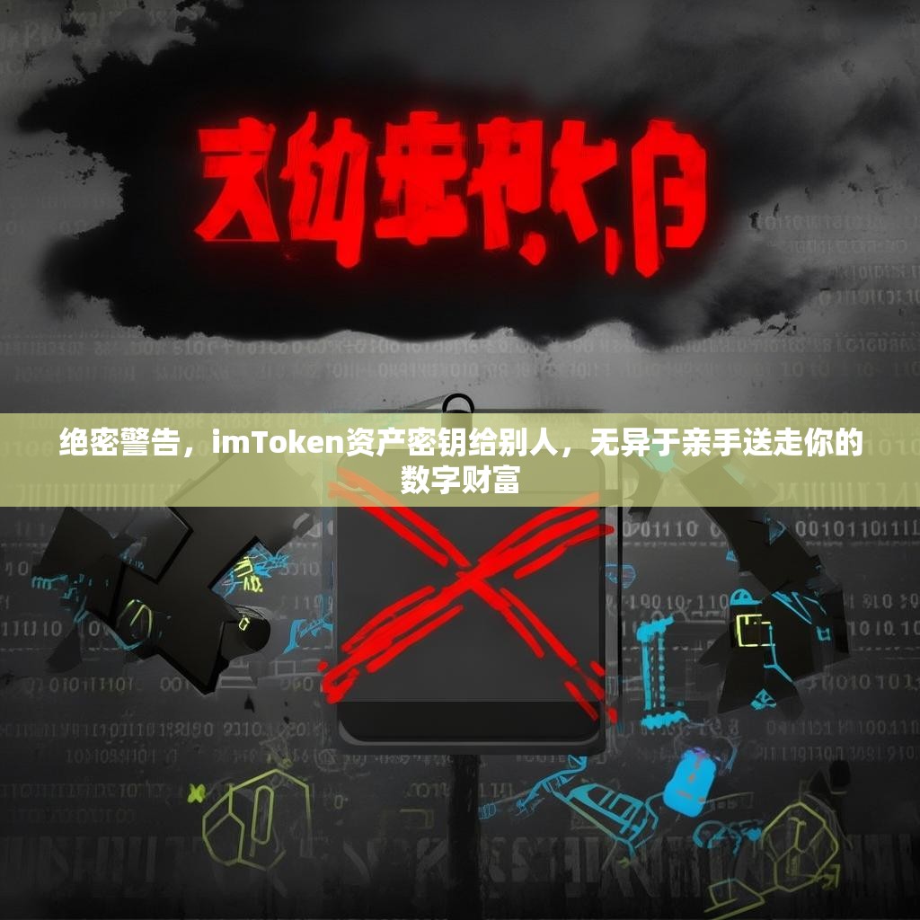 绝密警告，imToken资产密钥给别人，无异于亲手送走你的数字财富