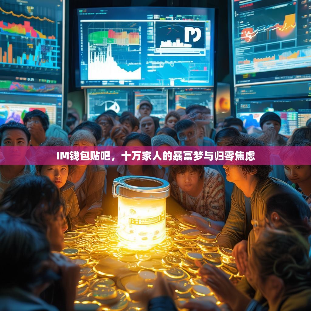 IM钱包贴吧，十万家人的暴富梦与归零焦虑